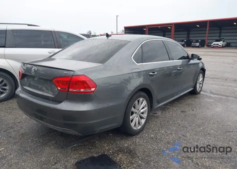 2012 Volkswagen Passat 2.5L Sel Premium из США, поврежденный, VIN 1VWCP7A30CC080300